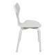 Arne Jacobsen Grand Prix chair of light grey ash and with wooden legs