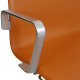 Arne Jacobsen Oxford office chair reupholstered in Whisky colored Nevada leather