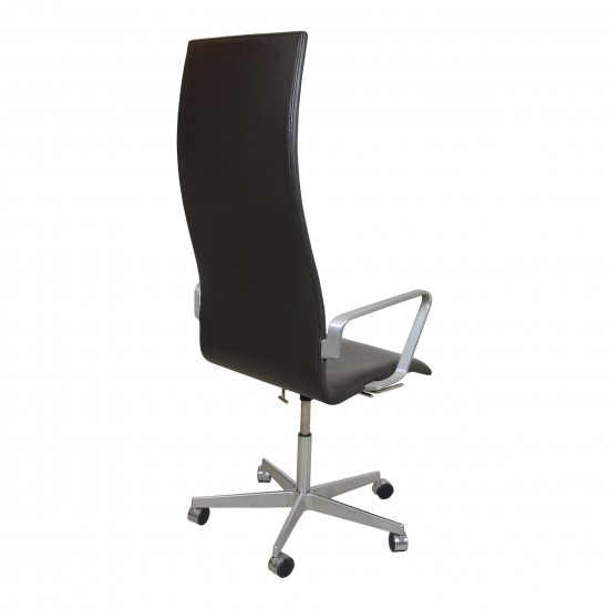 Arne Jacobsen tall Oxford office chair with armrests