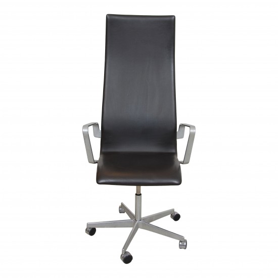 Arne Jacobsen tall Oxford office chair with armrests