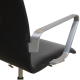 Arne Jacobsen Oxford office chair in black leather