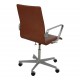 Arne Jacobsen Oxford office chair in mocha aniline leather