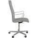 Arne Jacobsen Oxford office chair in grey hallingdal fabric