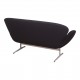 Arne Jacobsen New Swan sofa with black fabric