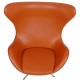 Arne Jacobsen Egg Chair in original cognac leather from 2006