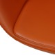 Arne Jacobsen Egg Chair in original cognac leather from 2006