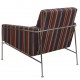 Arne Jacobsen 3301 Loungechair in Paul Smith fabric