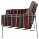 Arne Jacobsen 3301 Loungechair in Paul Smith fabric