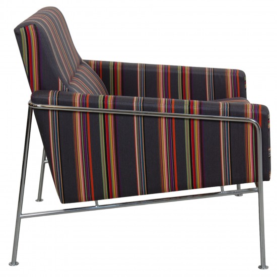 Arne Jacobsen 3301 Lænestol i Paul Smith stof