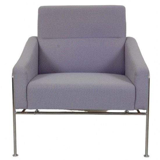 Arne Jacobsen 3301 lufthavnsstol i lilla stof