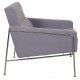 Arne Jacobsen 3301 lufthavnsstol i lilla stof
