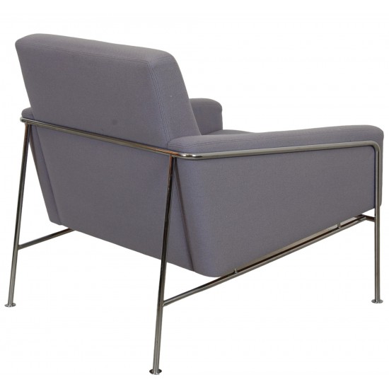 Arne Jacobsen 3301 lufthavnsstol i lilla stof