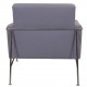 Arne Jacobsen 3301 Airport chair in purple fabric