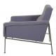 Arne Jacobsen 3301 lufthavnsstol i lilla stof