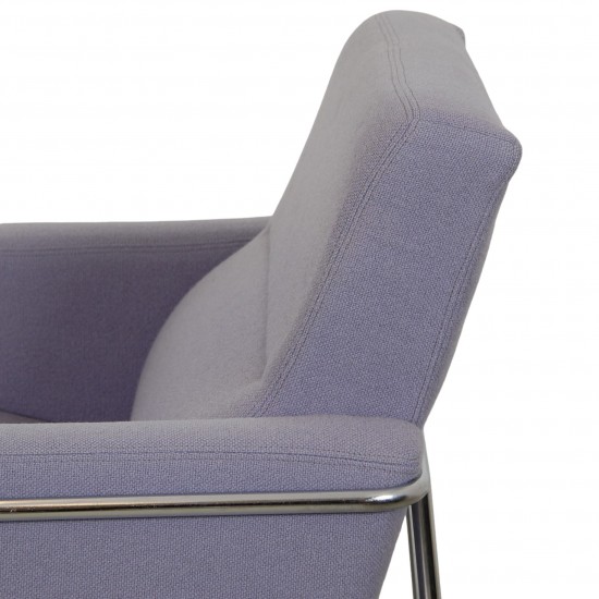 Arne Jacobsen 3301 lufthavnsstol i lilla stof