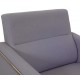 Arne Jacobsen 3301 Airport chair in purple fabric