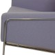 Arne Jacobsen Airport chair 3301 in purple fabric