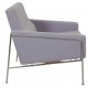 Arne Jacobsen Airport chair 3301 in purple fabric