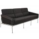 Arne Jacobsen 3.seater 3303 sofa in grey Hallingdal fabric