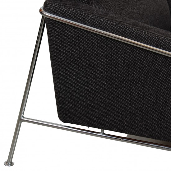 Arne Jacobsen 3.seater 3303 sofa in grey Hallingdal fabric