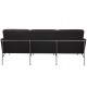 Arne Jacobsen 3.seater 3303 sofa in grey Hallingdal fabric