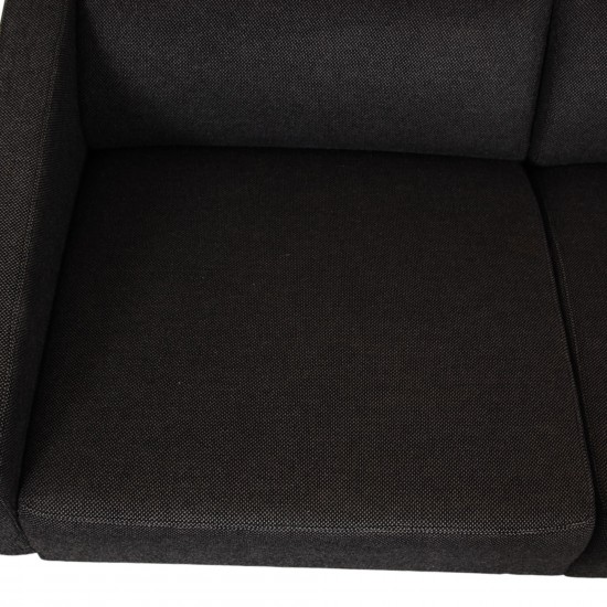 Arne Jacobsen 3.seater 3303 sofa in grey Hallingdal fabric