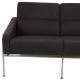 Arne Jacobsen 3-personers 3303 sofa i gråt Hallingdal stof