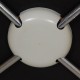 Sæt på fire Arne Jacobsen Syver stole i sort læder