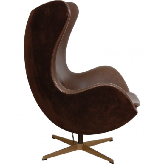 Arne Jacobsen 50 års jubilæums Ægget stol med skammel