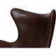Arne Jacobsen 50 års jubilæums Ægget stol med skammel