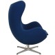 Arne Jacobsen Ægget i blåt stof