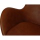 Arne Jacobsen Egg chair in patinated cognac leather