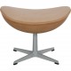 Arne Jacobsen Ægget skammel i natur læder