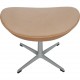 Arne Jacobsen Ægget skammel i natur læder