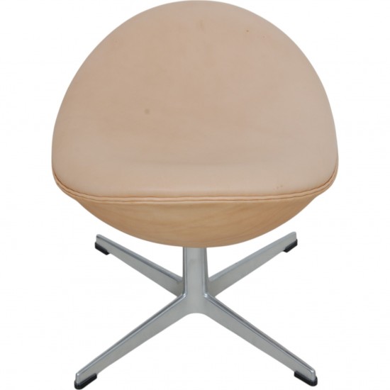 Arne Jacobsen Ægget skammel i natur læder