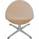 Arne Jacobsen Ægget skammel i natur læder