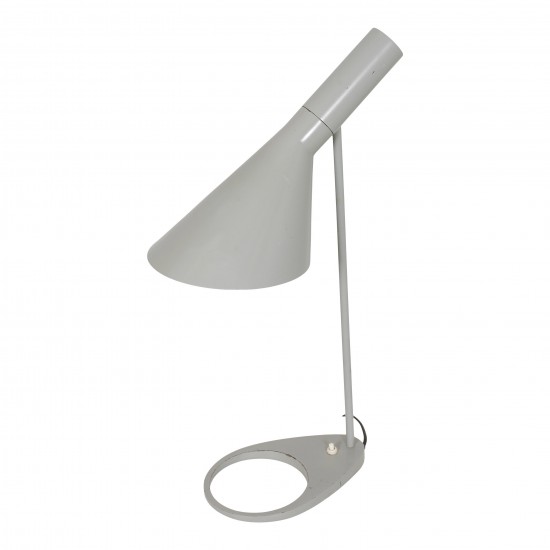 Arne Jacobsen Bordlampe udført i gråt stål