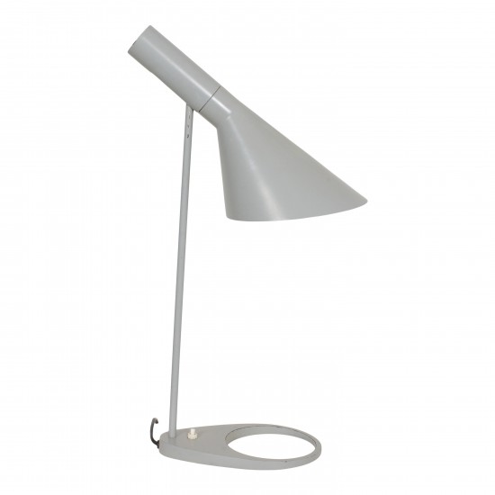 Arne Jacobsen Grey steel table lamp