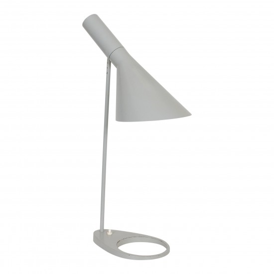 Arne Jacobsen Bordlampe udført i gråt stål