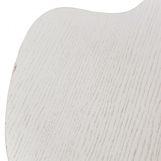 Sæt med 3 hvide Arne Jacobsen Grandprix stole