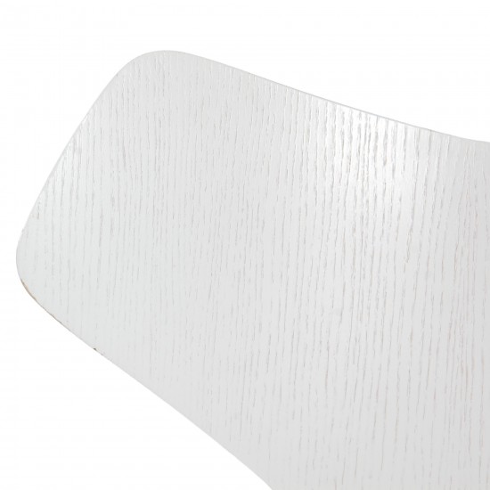 Sæt med 3 hvide Arne Jacobsen Grandprix stole