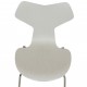 Sæt med 6 grå Arne Jacobsen Grandprix stole