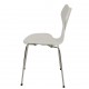 Sæt med 6 grå Arne Jacobsen Grandprix stole
