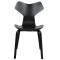 Arne Jacobsen Grandprix stol i sort lakeret ask med træben