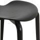 Arne Jacobsen Grandprix chair in black lacquered ash with wooden legs