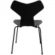 Arne Jacobsen Grandprix chair in black lacquered ash