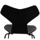 Arne Jacobsen Grandprix chair in black lacquered ash