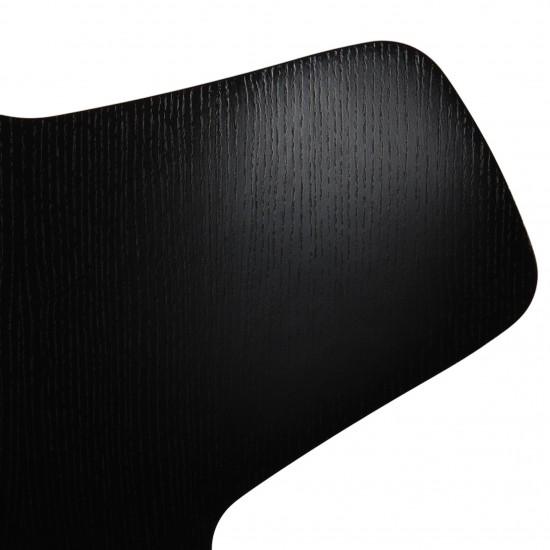 Arne Jacobsen Grandprix chair in black lacquered ash