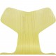 Arne Jacobsen yellow Grandprix chair