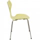 Arne Jacobsen yellow Grandprix chair